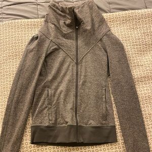 Lululemon zip up, funnel neck